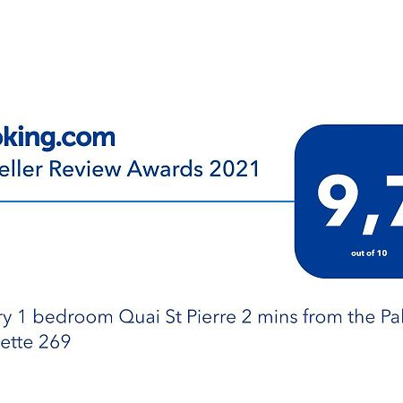 Luxury 1 Bedroom Quai St Pierre 2 Mins From The Palais & Croisette 269 カンヌ エクステリア 写真