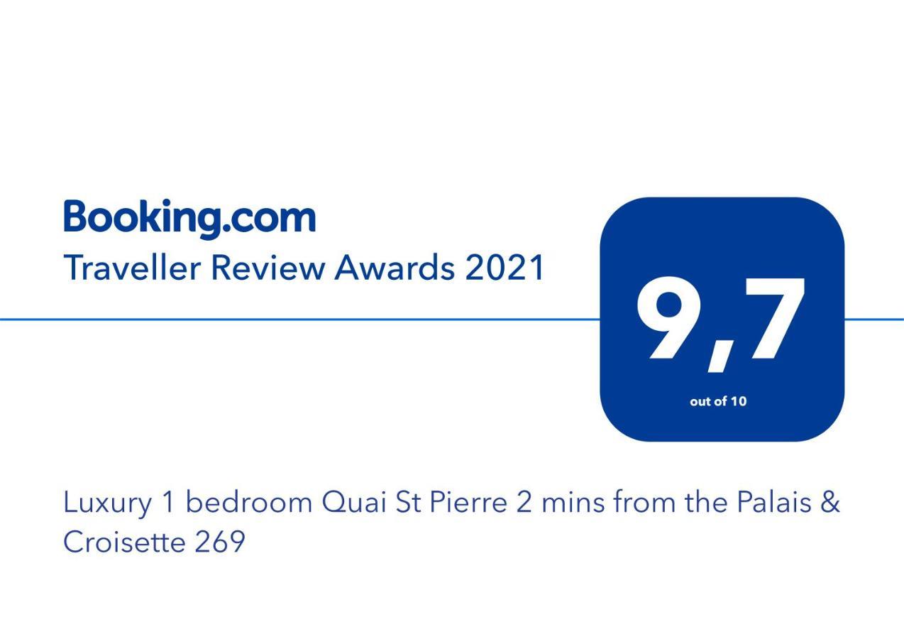Luxury 1 Bedroom Quai St Pierre 2 Mins From The Palais & Croisette 269 カンヌ エクステリア 写真
